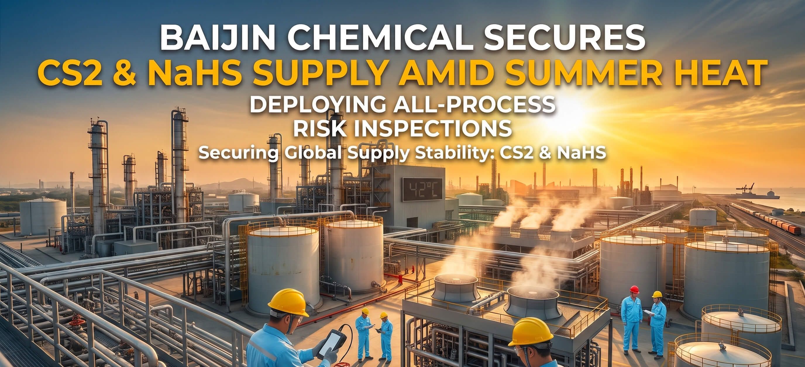 Baijin Chemical Secures CS2 & NaHS Supply Amid Summer Heat